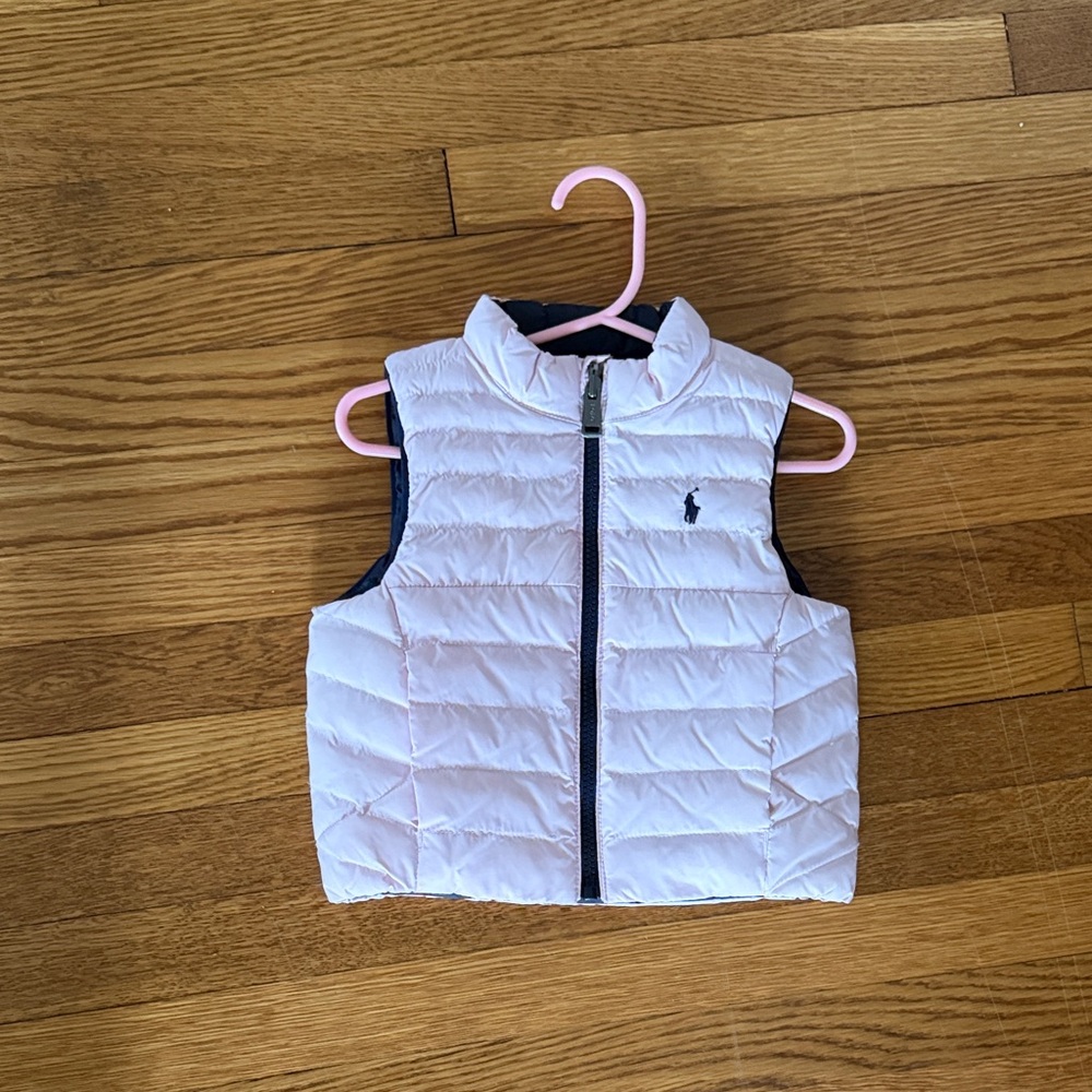 Ralph Lauren Ivory Quilted Vest
